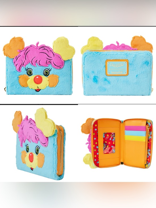 NWOT Loungefly Hasbro
Popples Cosplay
Plush Backpack+wallet SET main image 13